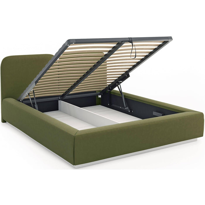 Selsey Design Bedframe Cremona velvet 160 x 200 cm met verlichting en