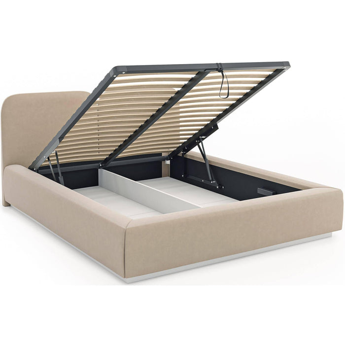 Selsey Design Bedframe Cremona velvet 160 x 200 cm met opbergruimte