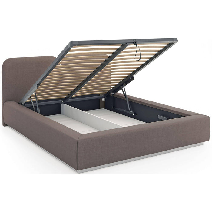 Selsey Design Bedframe Cremona chenille 140 x 200 cm met opbergruimte