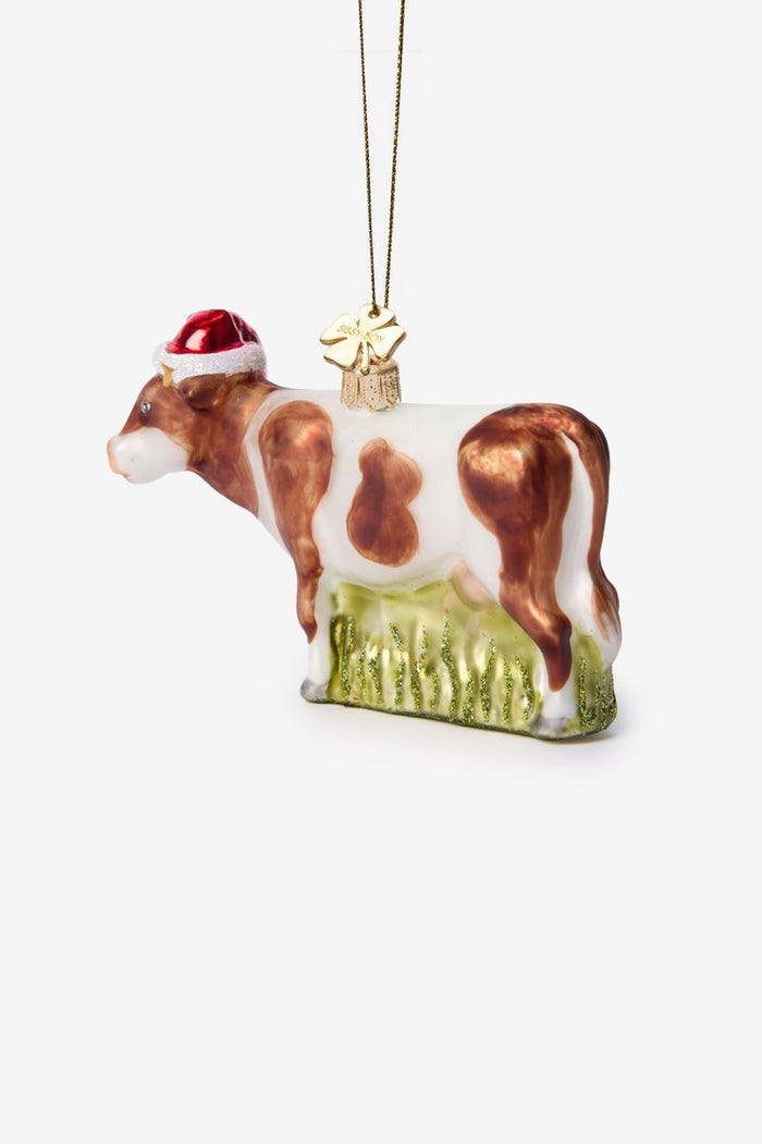 Sissy-Boy Kerstornament koe