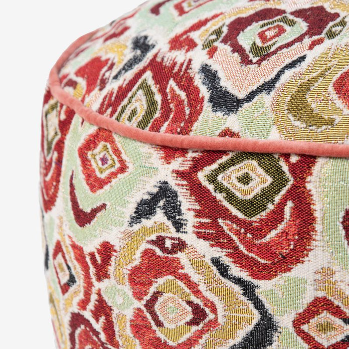 Sissy-Boy Multicolour poef met ikat