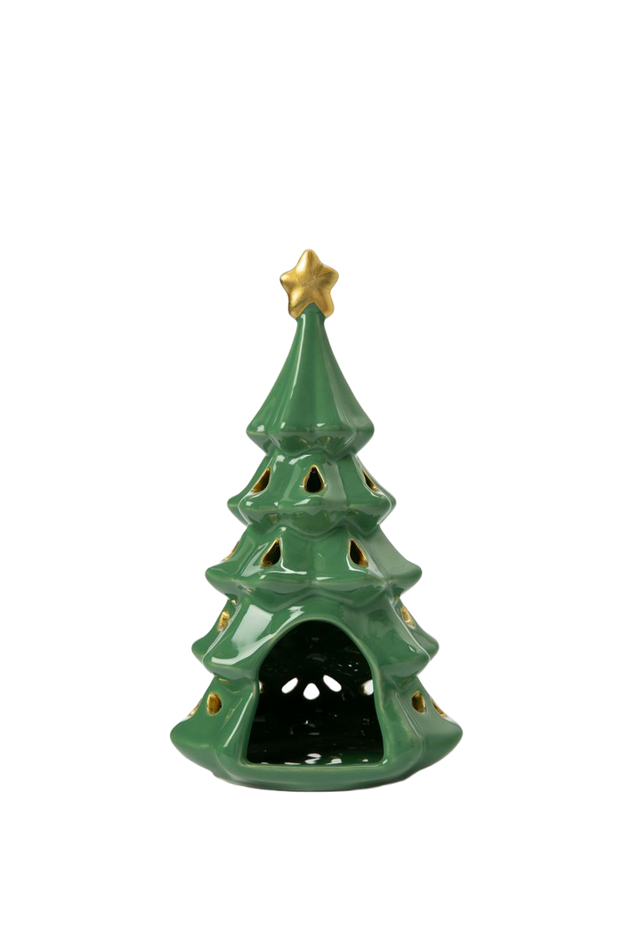 Sissy-Boy Groene kerstboom waxinelichthouder