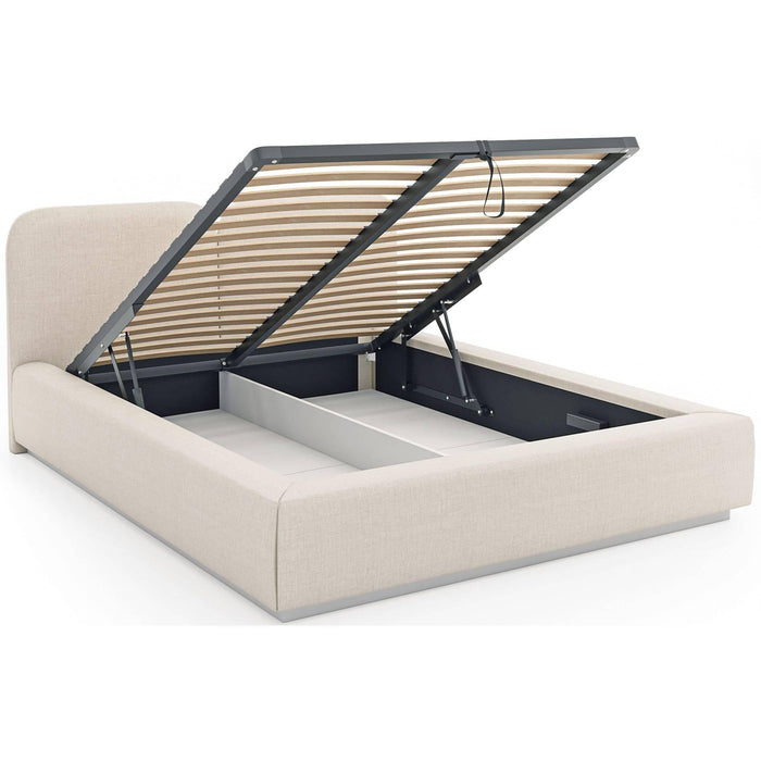 Selsey Design Bedframe Cremona chenille 160 x 200 cm met verlichting