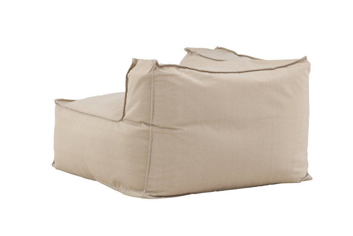 Fjôrd - Loungebank Hoek Beige Stof - 105x105x75cm - Rambo