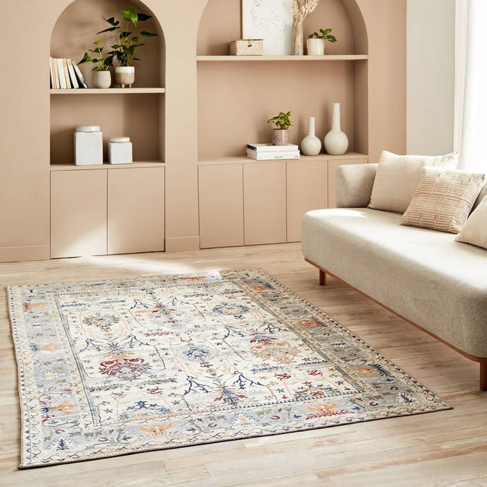 sweeek - Vloerkleed met Oosters|Perzisch meerkleurig motief