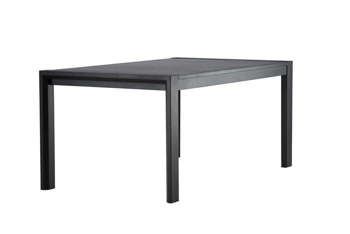 Fjôrd - Eettafel Uitschuifbaar - Zwart Hout - 170cm - Slider