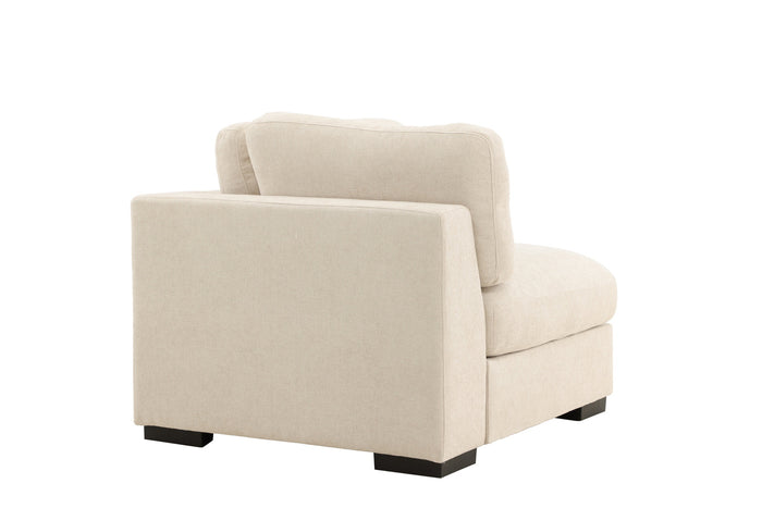 Fjôrd - Hoekbank Links - Beige - 112x102x86cm - Salerno