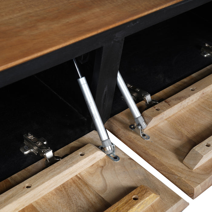 StarFurn - Sidetable Naturel Hout - 150x35x76cm - RichWood