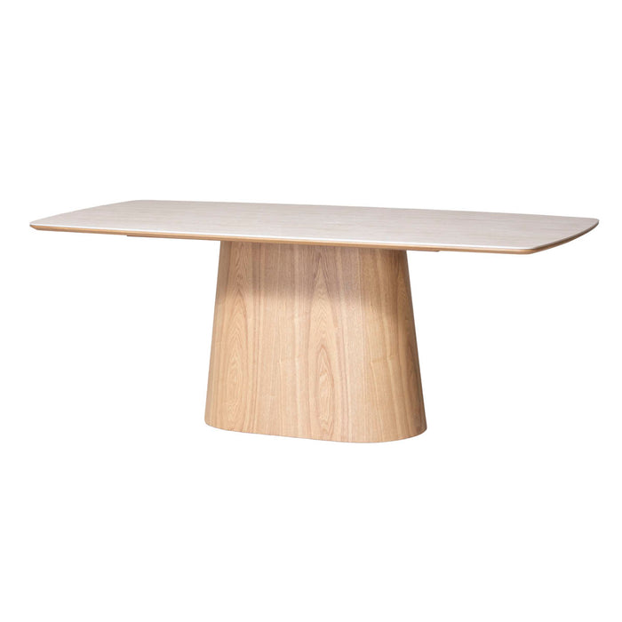 Giga Meubel - Eettafel Thomas Naturel Keramisch 200cm