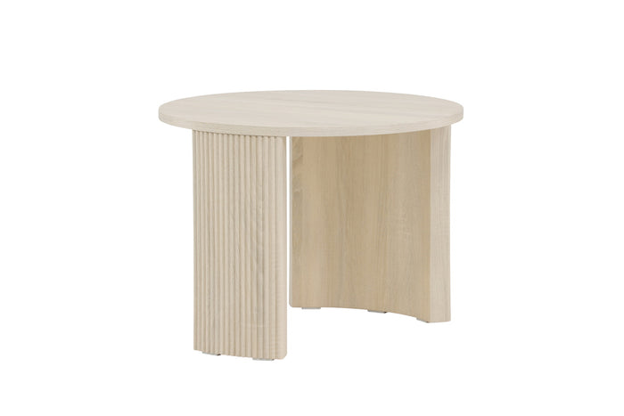 Fjôrd - Salontafel Rond - Naturel MDF - 60x60x45cm - Bristol