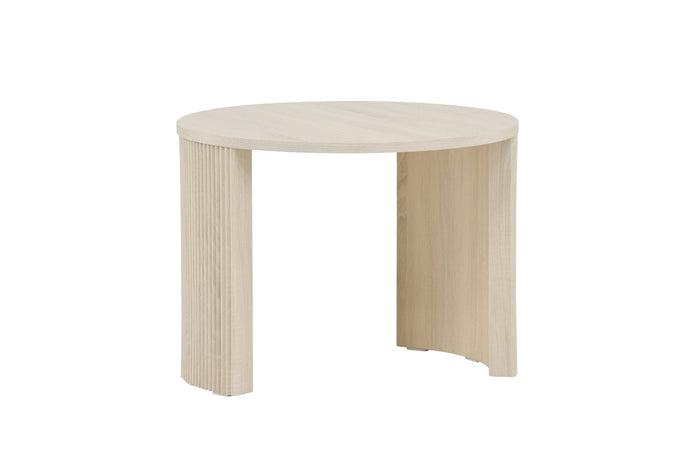 Fjôrd - Salontafel Rond - Naturel MDF - 60x60x45cm - Bristol