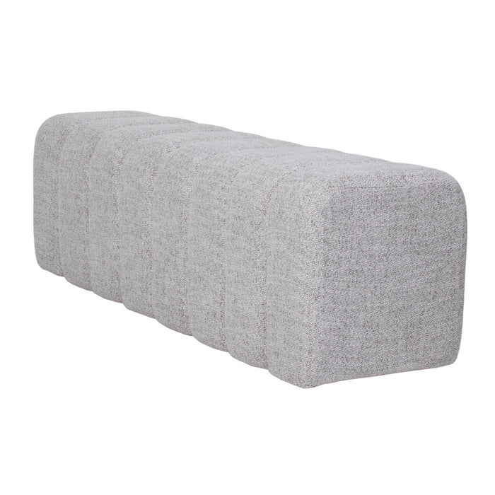 DÉJA Living - Eetkamerbank Taupe Stof - 160x45x48cm - Bogense