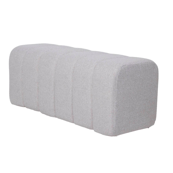 DÉJA Living - Eetkamerbank Beige Stof - 120x45x48cm - Bogense