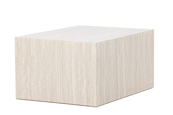 Fjôrd - Salontafel Rechthoek - Travertinlook - 80cm - York