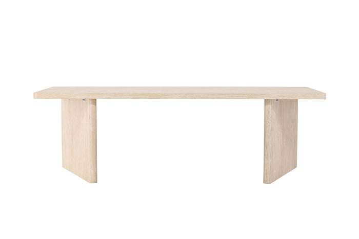 Fjôrd - Eettafel Rechthoek - Beige MDF - 240x100x75cm - Skagen
