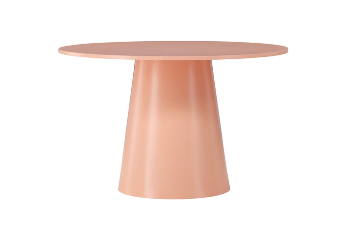 Fjôrd - Eettafel Rond - Roze MDF - 120cm - Lanzo