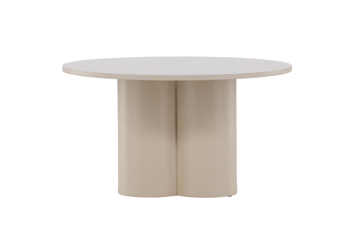 Fjôrd - Salontafel Rond - Beige MDF - 80x80x45cm - Olivia
