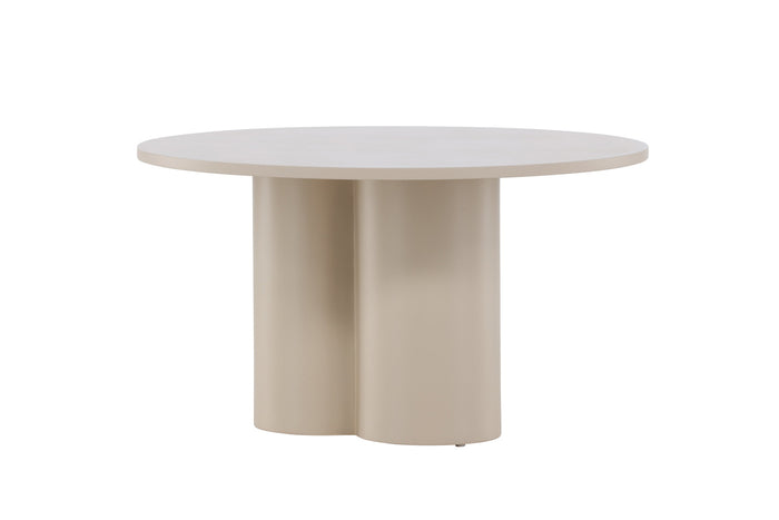 Fjôrd - Salontafel Rond - Beige MDF - 80x80x45cm - Olivia