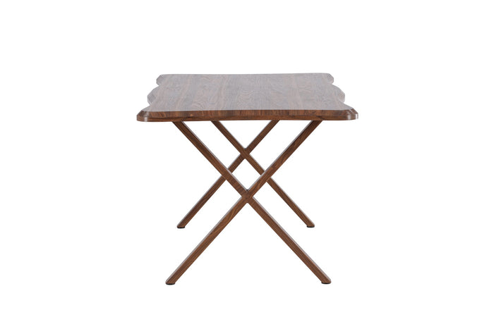 Fjôrd - Eettafel Organisch - Walnoot - 180x90x75cm - Fiona
