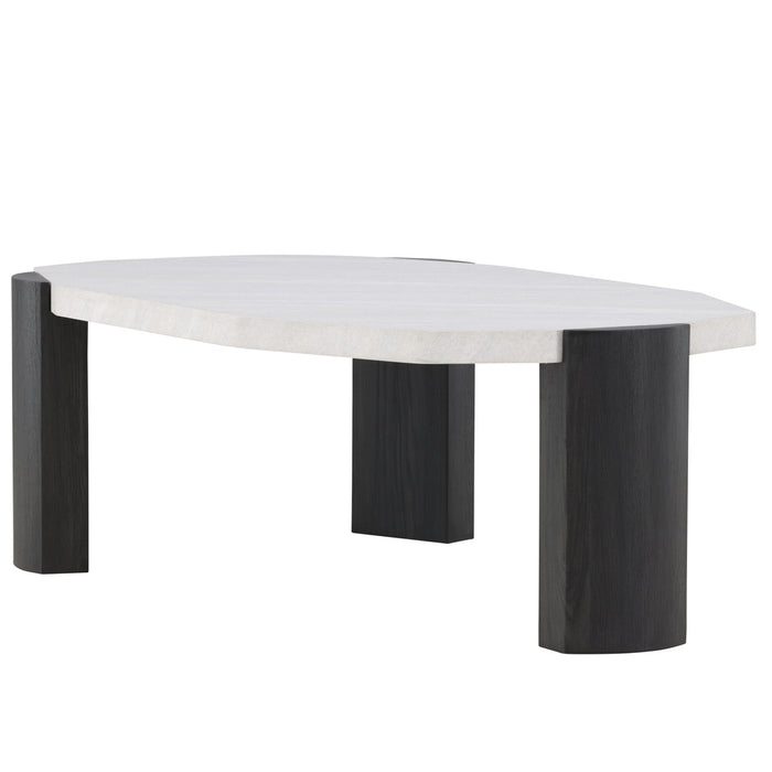 Fjôrd - Salontafel Organisch - Beige MDF - 125x71x40cm - Kres