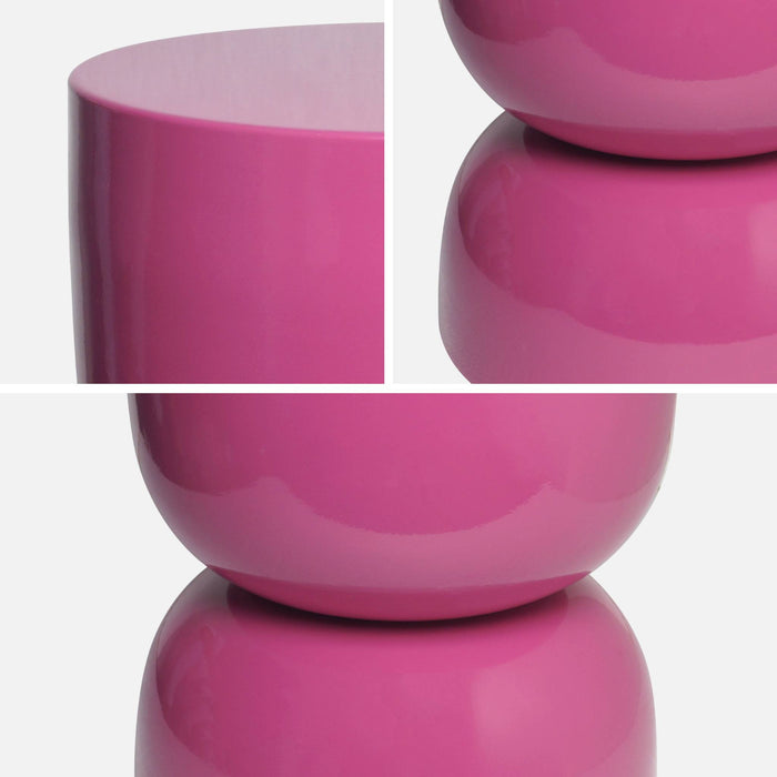 sweeek - Bijzettafeltje, tafeltje naast bank, nachtkastje metaal