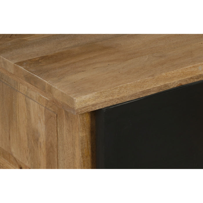 StarFurn - Salontafel Vierkant Naturel Hout - 80x80x45cm - Nashville