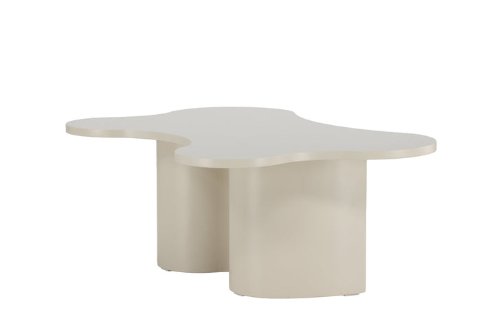 Fjôrd - Salontafel Organisch - Beige MDF - 120x80x45cm - Flow