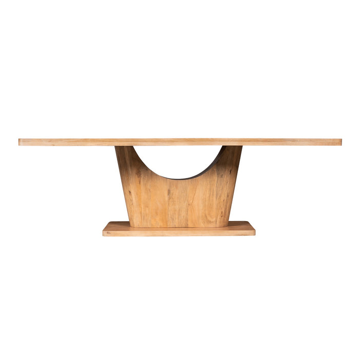 StarFurn - Eettafel Rechthoek Naturel Hout - 200x110x76cm - Voco