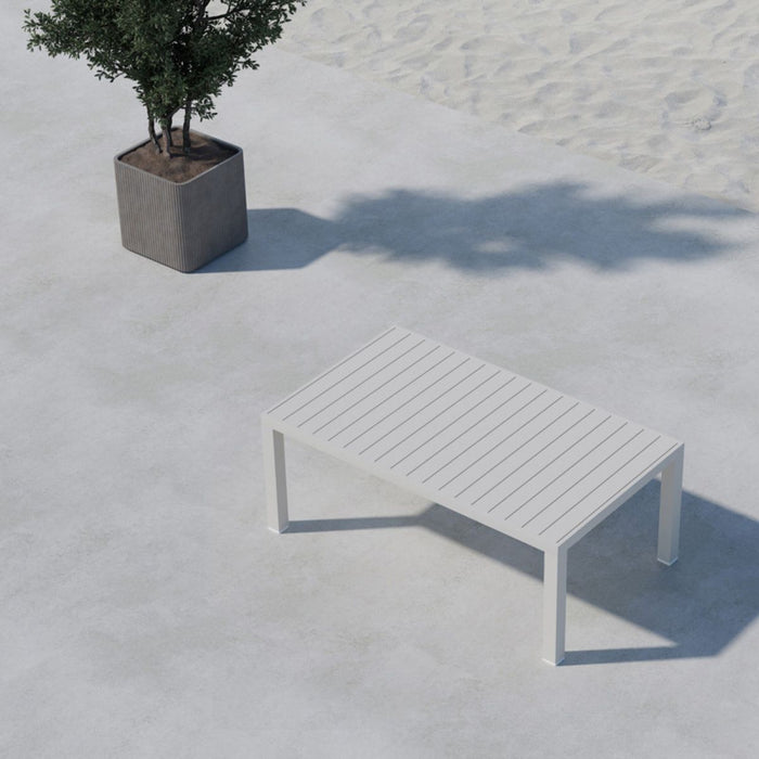 Fjôrd - Loungetafel Rechthoek - Beige - 120cm - Copacabana