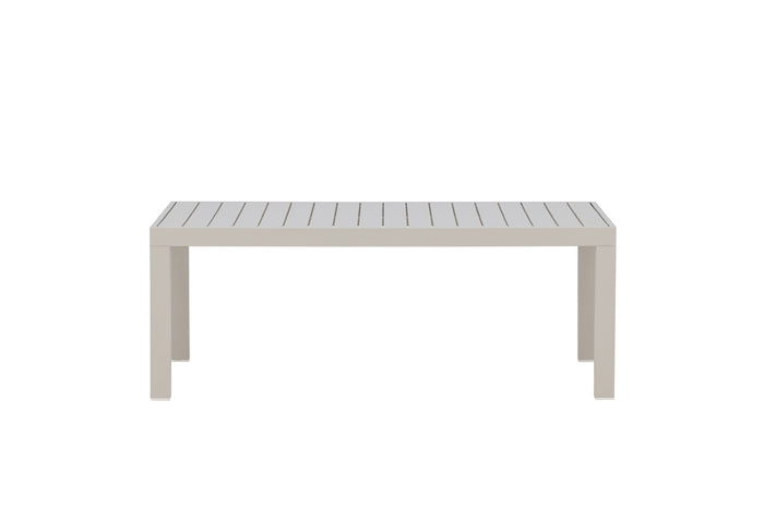 Fjôrd - Loungetafel Rechthoek - Beige - 120cm - Copacabana