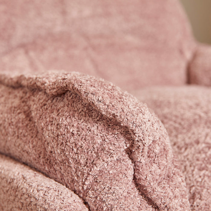 StarFurn - Fauteuil Roze Stof - Draaibaar - Vera