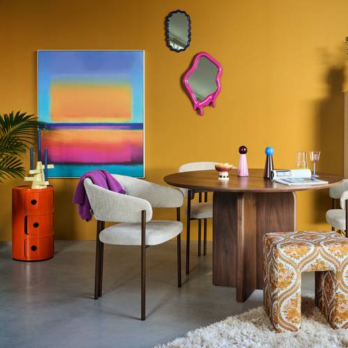 Kartell Componibili Kast Ø 32 cm - 3 Modules - Oranje