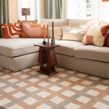 Broste Copenhagen Edith Vloerkleed - Camel