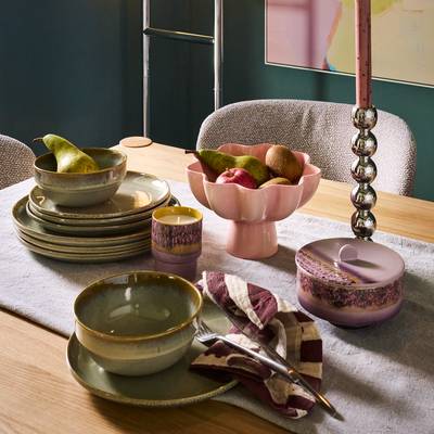 by fonQ Verda Ontbijtborden 4st. - Ø 22 cm - Groen