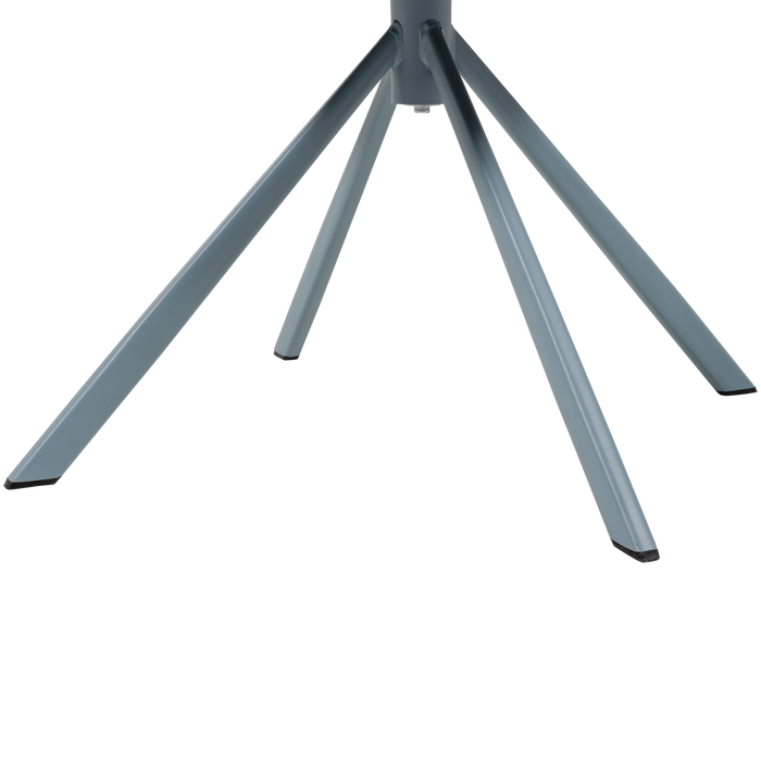 WOOOD Femke Eetkamerstoelen - Chenille - Blauw - Set van 2