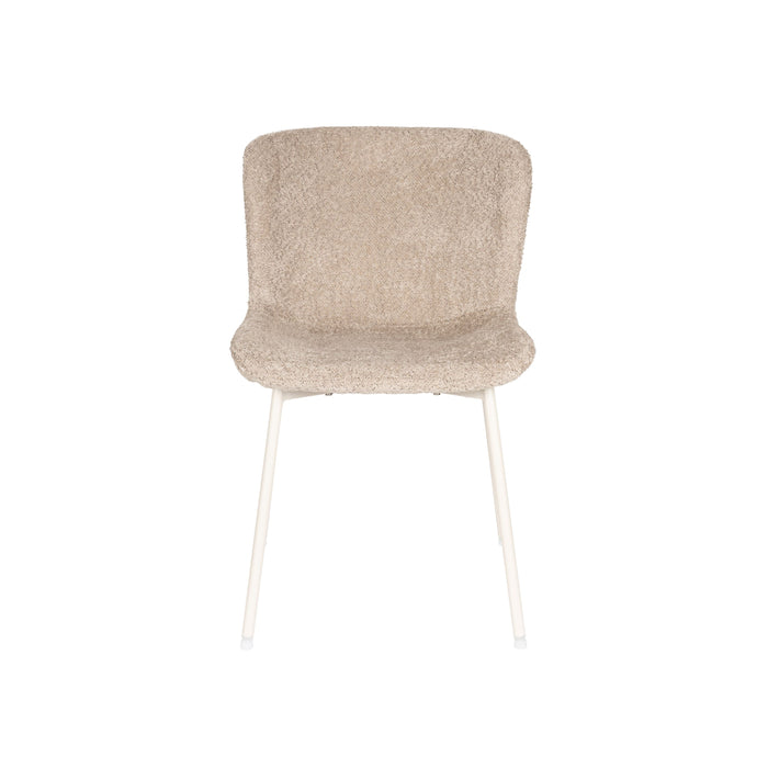 Housecraft Living Marion Eetkamerstoelen Bruin| Beige - Set van 2