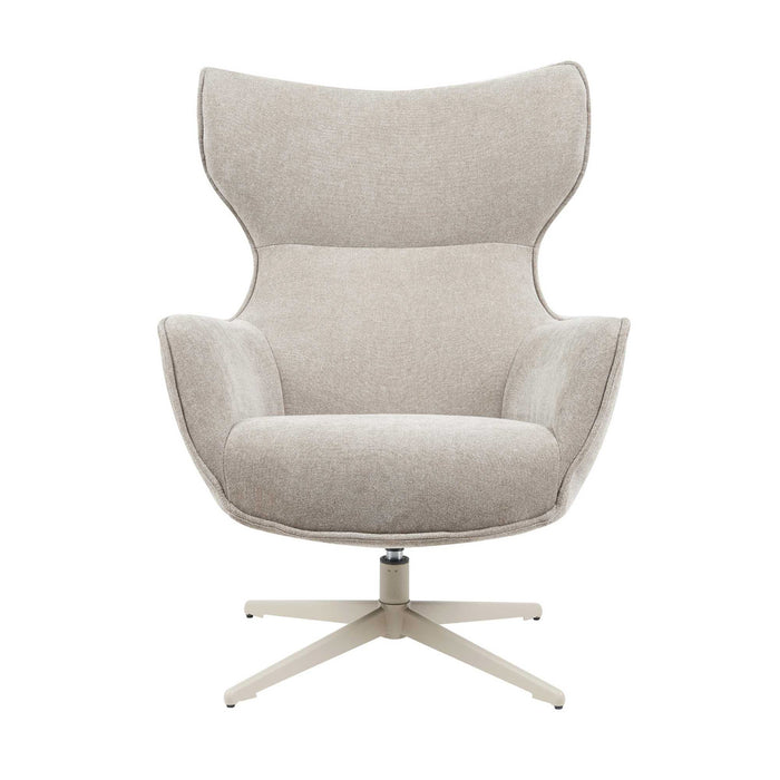 StarFurn - Fauteuil Taupe Stof - Draaibaar - Julia