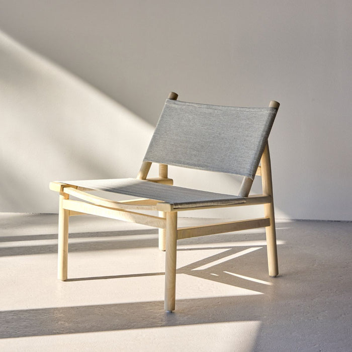 Fjôrd - Loungestoel Naturel Mangohout - Millo