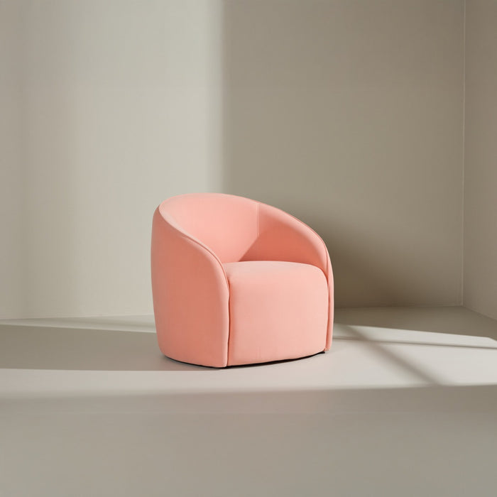 Fjôrd - Fauteuil Roze Stof - 79x70x69cm - Neo