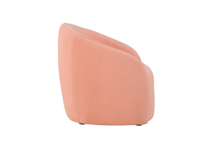 Fjôrd - Fauteuil Roze Stof - 79x70x69cm - Neo