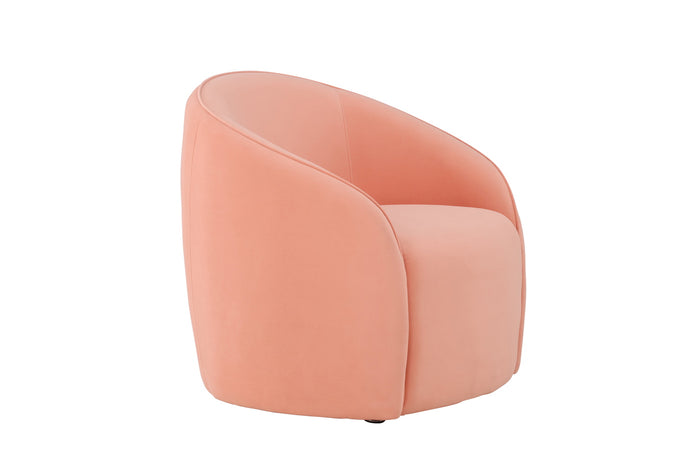 Fjôrd - Fauteuil Roze Stof - 79x70x69cm - Neo