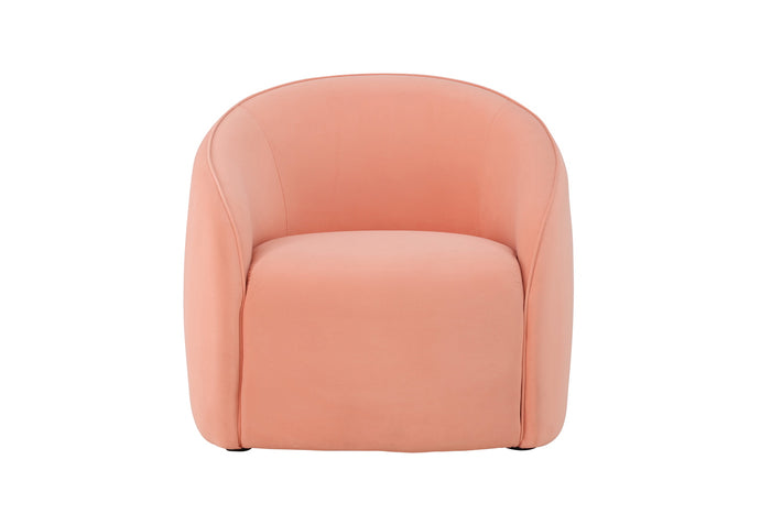 Fjôrd - Fauteuil Roze Stof - 79x70x69cm - Neo