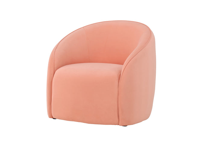 Fjôrd - Fauteuil Roze Stof - 79x70x69cm - Neo