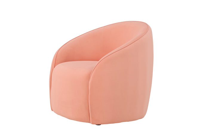 Fjôrd - Fauteuil Roze Stof - 79x70x69cm - Neo