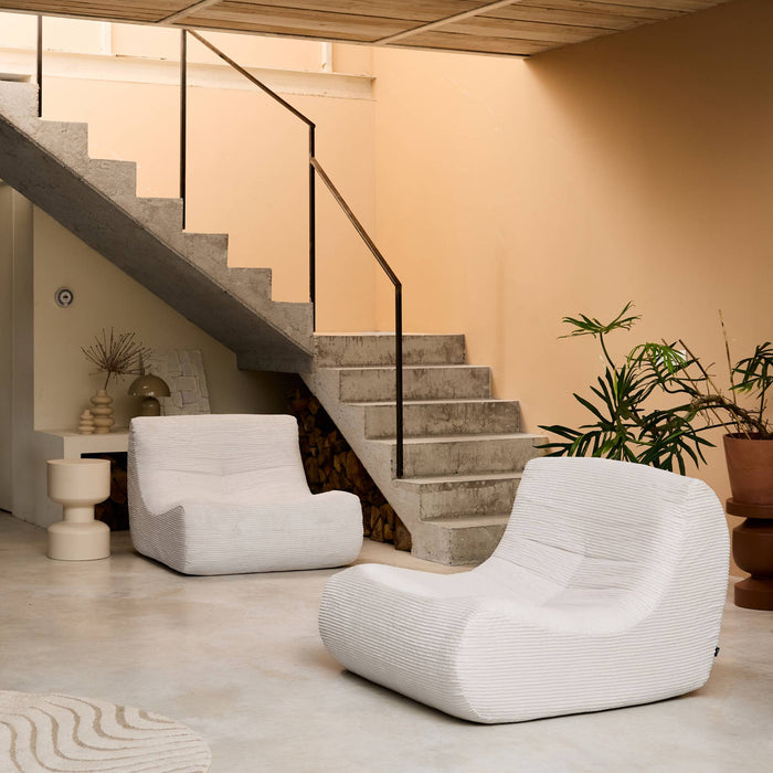 sweeek - Fauteuil corduroy Sokol 1 zitplaats (set van 2)