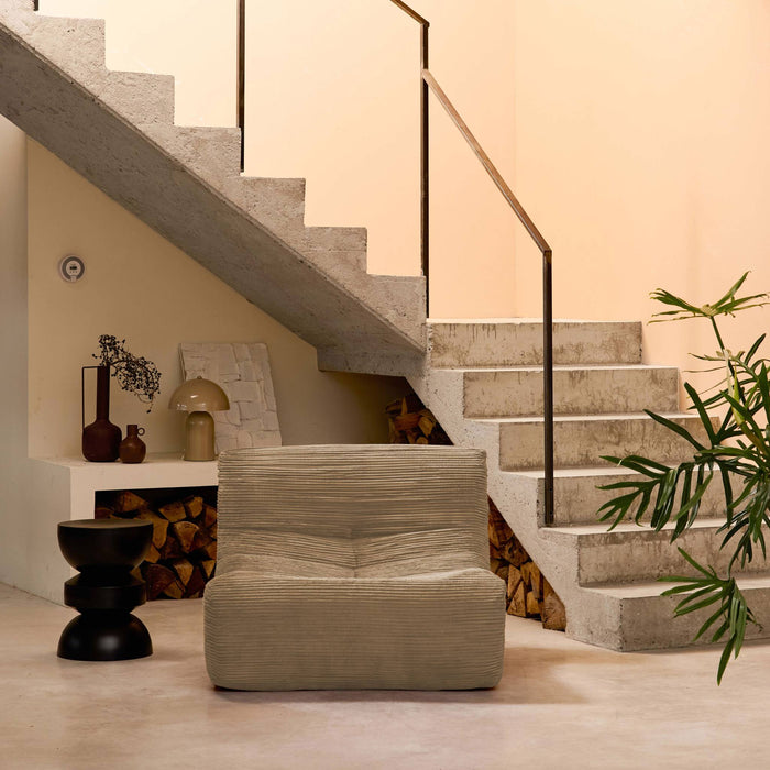 sweeek - Fauteuils corduroy Sokol 1 zitplaats