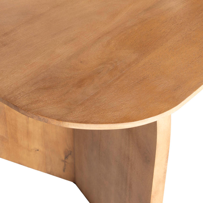 Giga Meubel - Eettafel Deens Ovaal - Naturel - 240cm - Dalarna