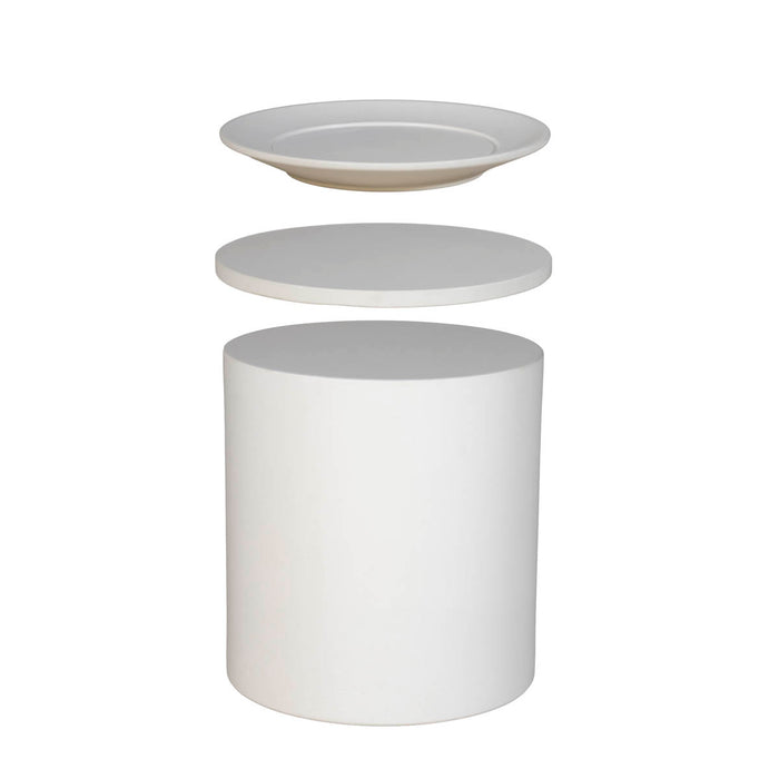 DÉJA Living - Bijzettafel Rond - Beige Eco Composiet - 40cm - Byske
