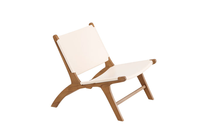 Fjôrd - Loungestoel Naturel Teakhout - Rike