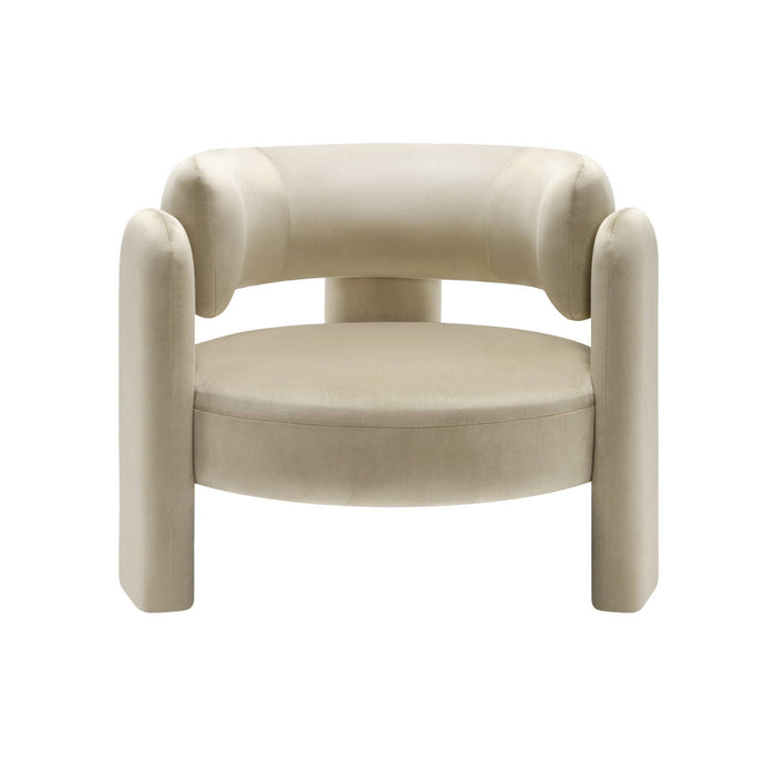 sweeek - Driepoot fauteuil in fluweel